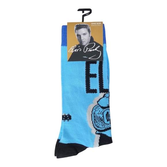 Elvis Presley Other - NWT Elvis Presley Men's Socks In One Size Fits Shoe Size US7-12